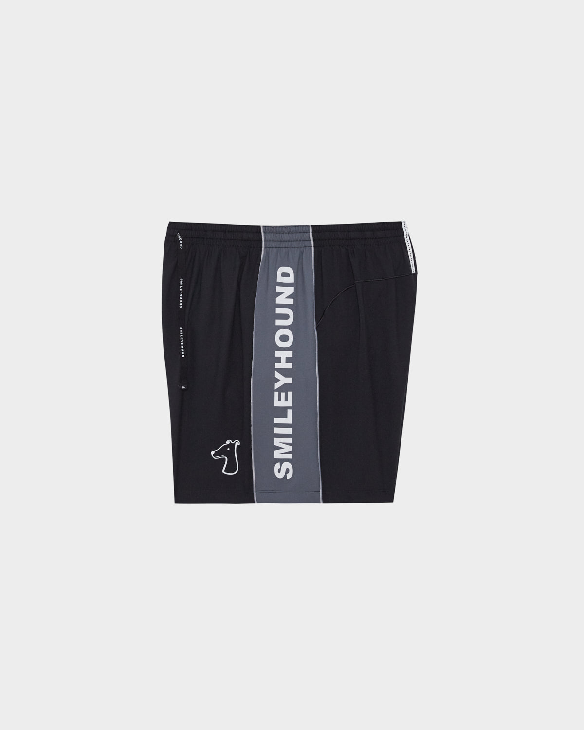 กางเกงขาสั้นลายทาง SMILEYHOUND ACTIVEWEAR พร้อมพิมพ์โลโก้