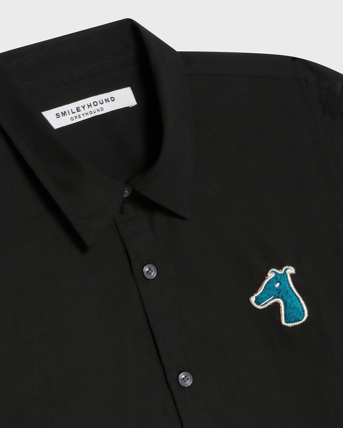 SHORT SLEEVE SHIRT WITH LOGO EMBROIDERED