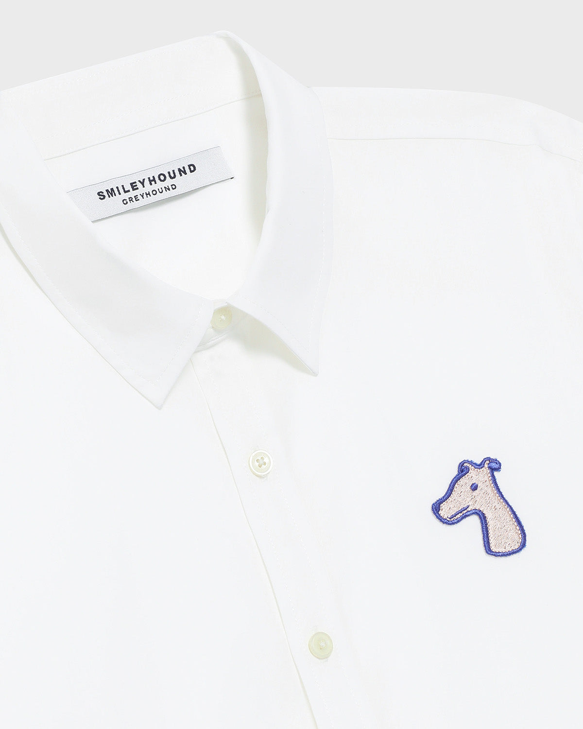 SHORT SLEEVE SHIRT WITH LOGO EMBROIDERED
