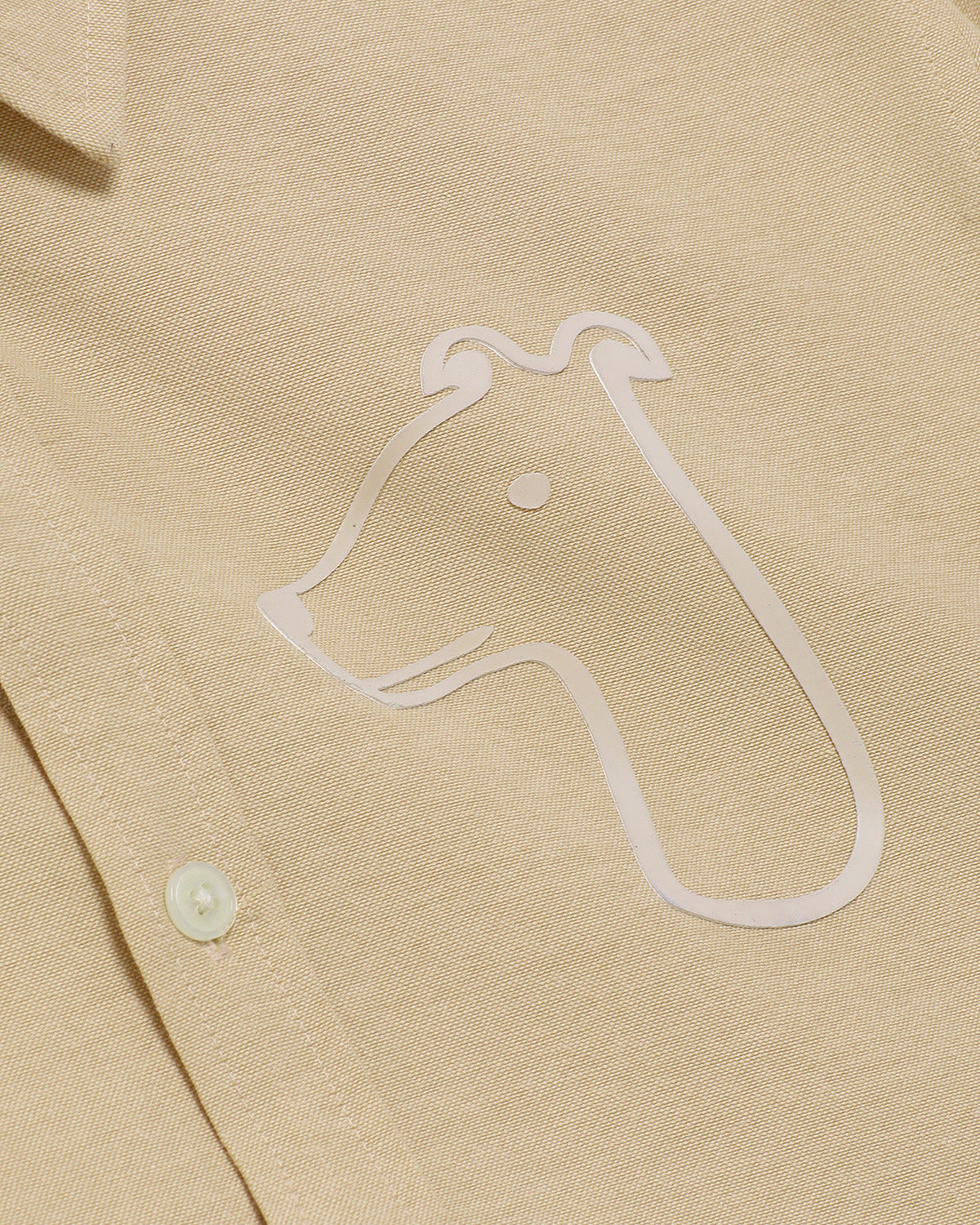 OXFORD SLIM SHIRT WITH BOLD LOGO