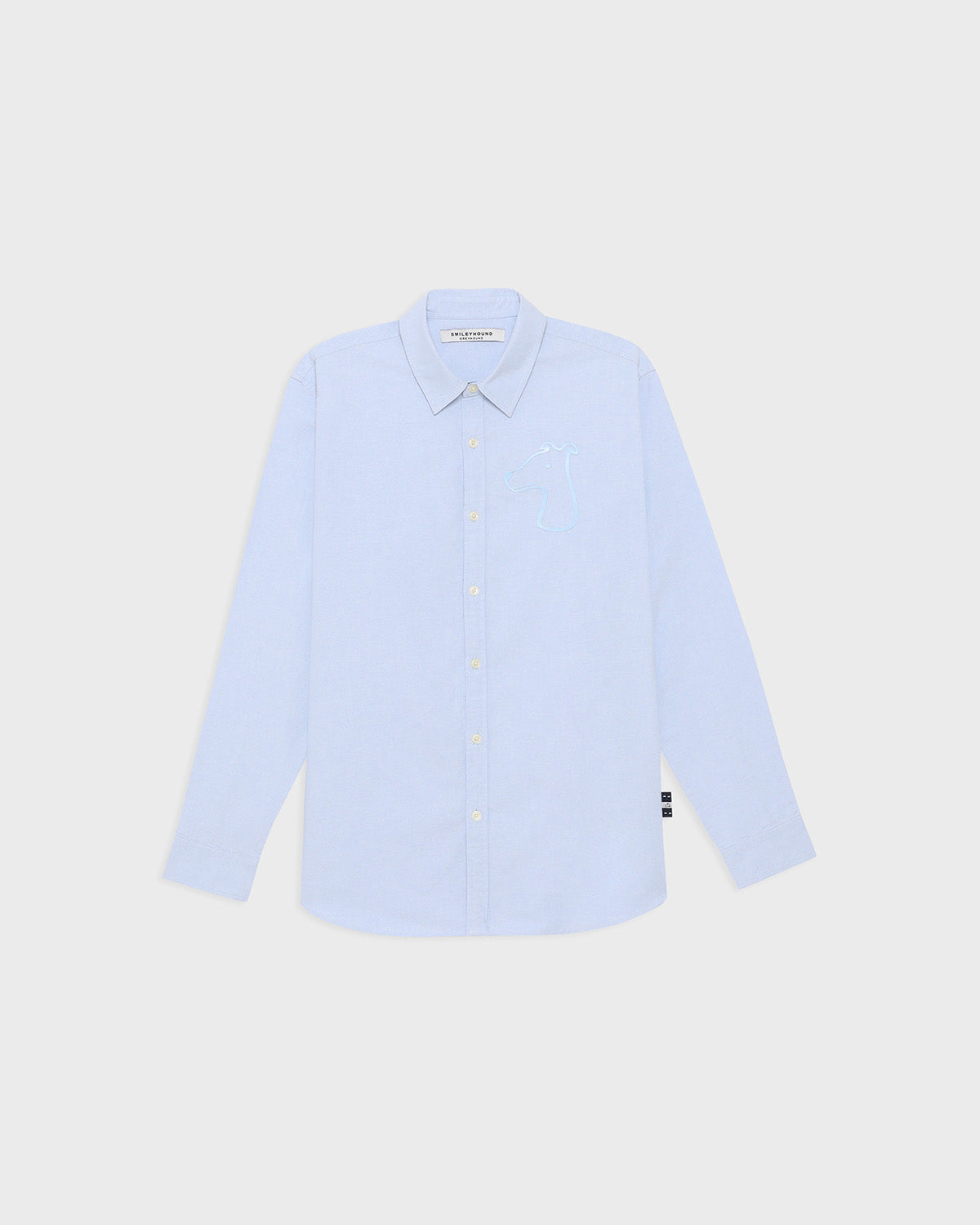 OXFORD SLIM SHIRT WITH BOLD LOGO