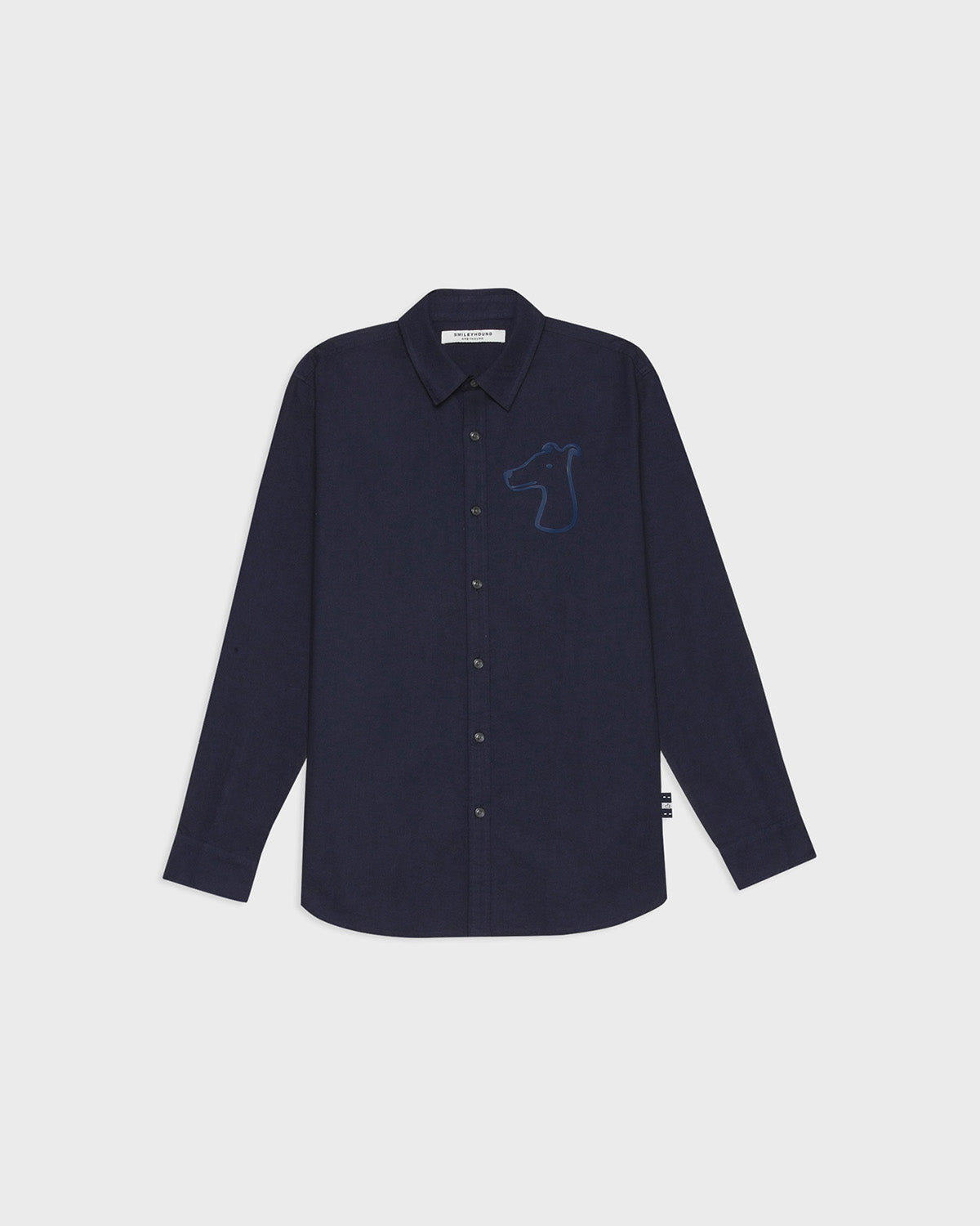 OXFORD SLIM SHIRT WITH BOLD LOGO