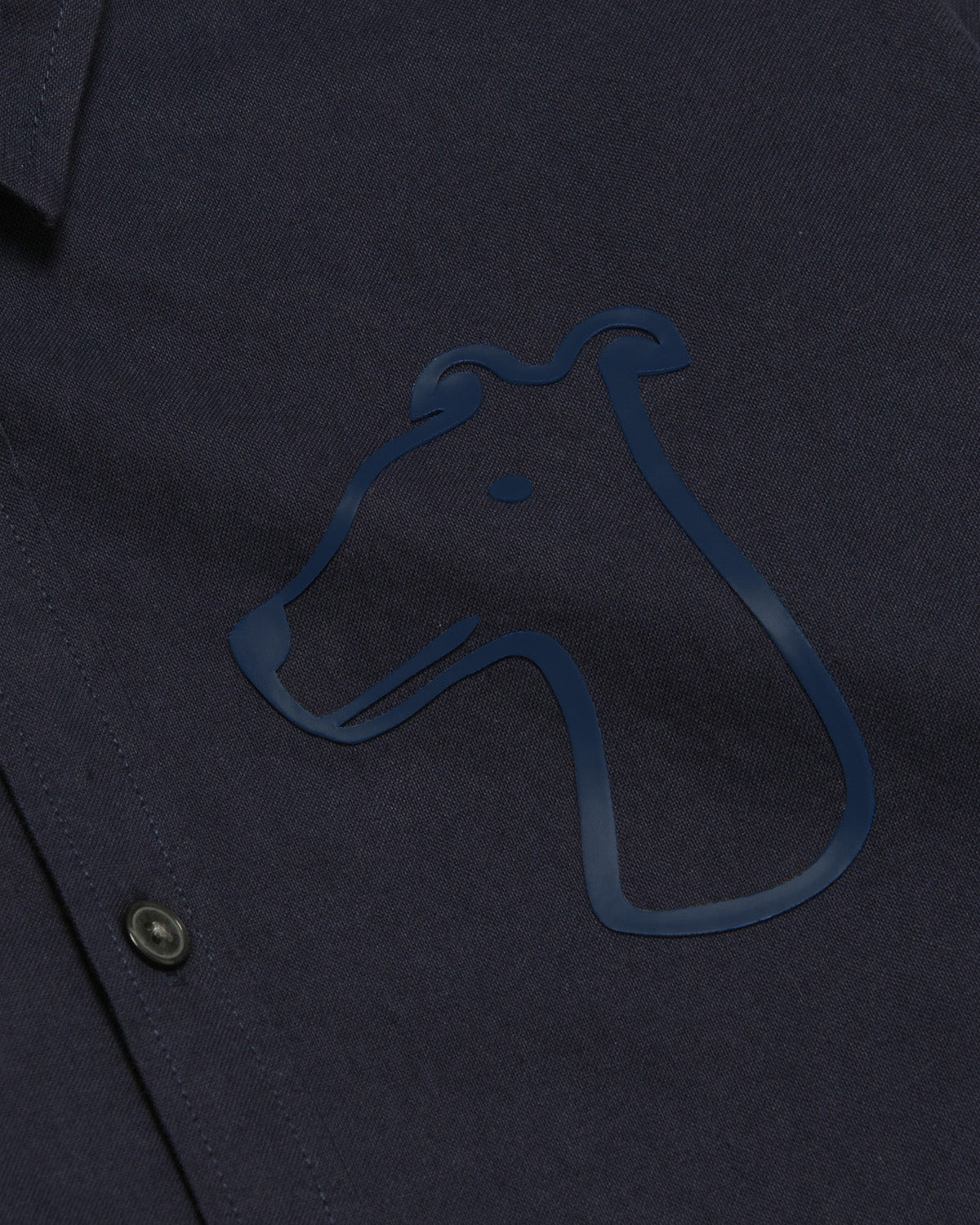 OXFORD SLIM SHIRT WITH BOLD LOGO