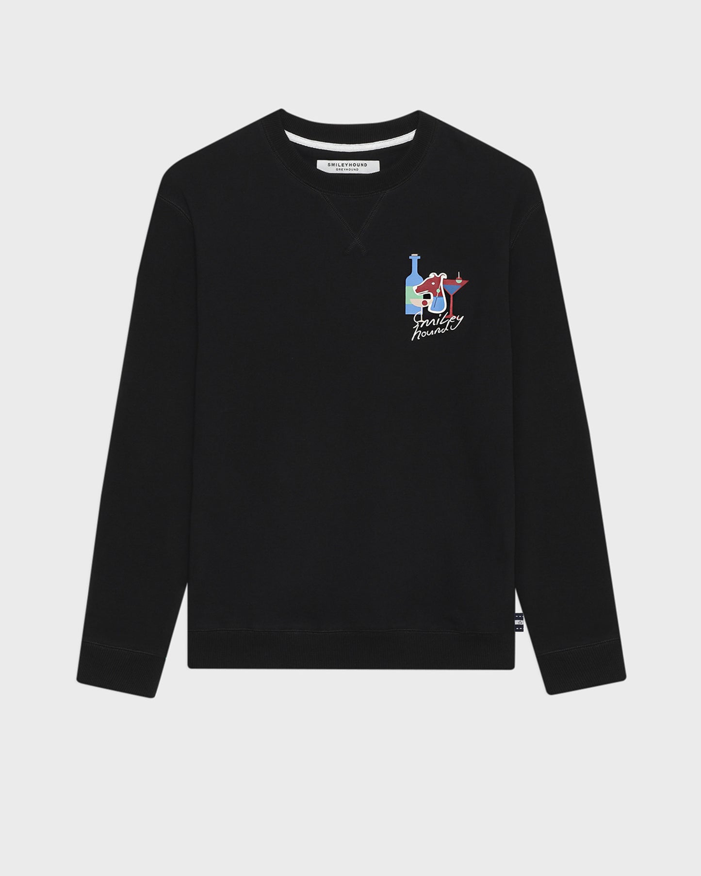 เสื้อสเวตเชิ้ตผ้าเทอร์รี่ฝรั่งเศสพร้อมพิมพ์กราฟิกโลโก้