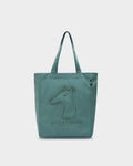 COTTON TOTE BAG WITH LOGO EMBROIDERED