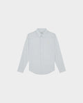 POPLIN SLIM SHIRT WITH LOGO EMBROIDERED