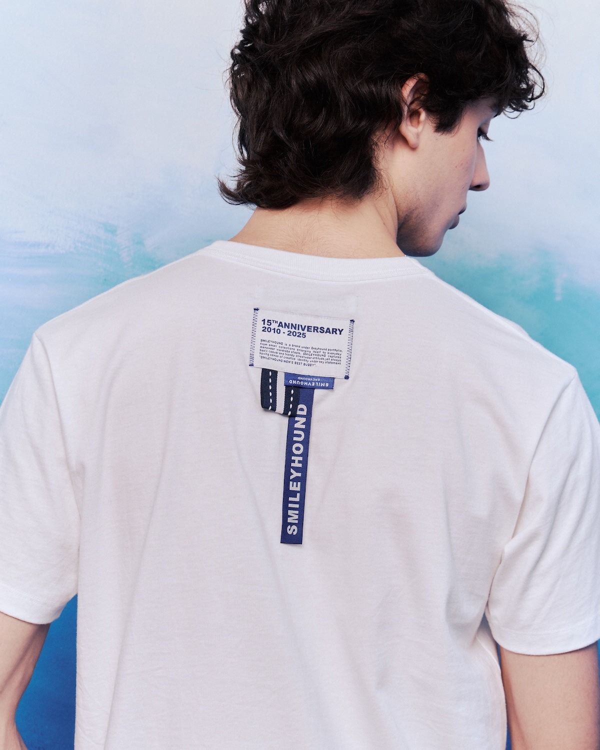 15TH ANNIVERSARY REGULAR T-SHIRT WITH MIXED LOGOS EMBROIDERED