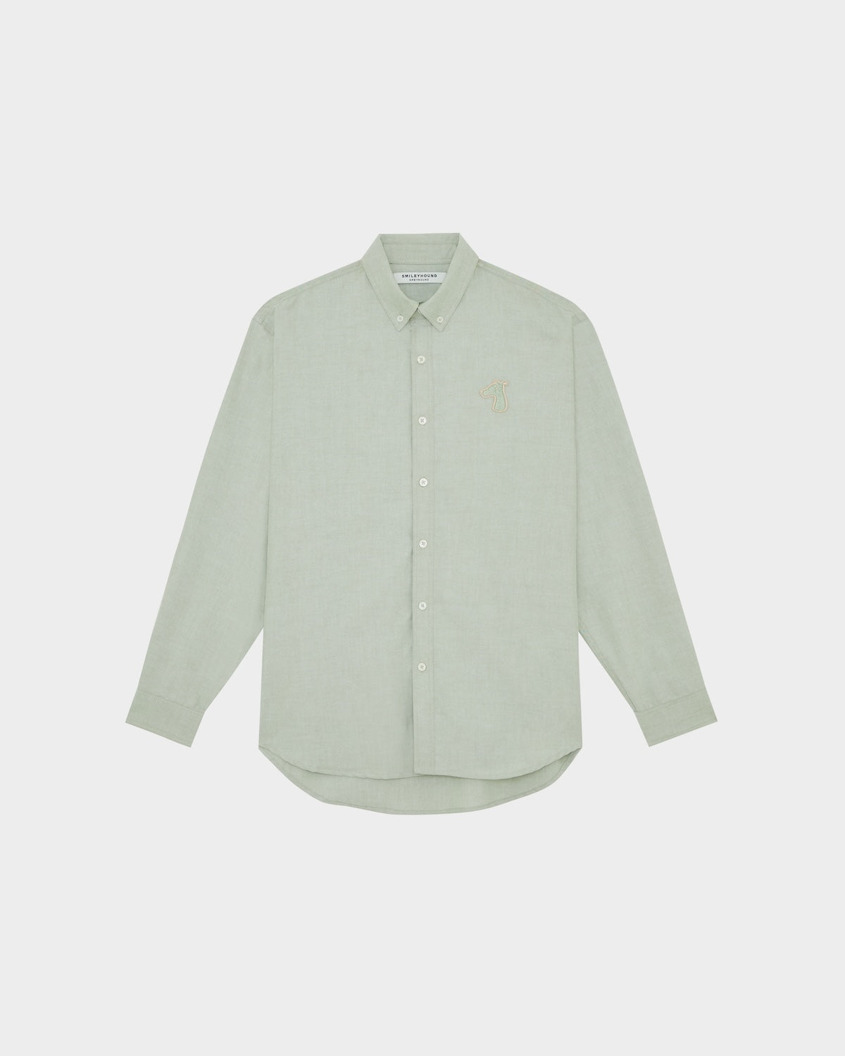 OXFORD REGULAR SHIRT WITH LOGO EMBROIDERED