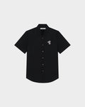 SHORT SLEEVE SHIRT WITH LOGO EMBROIDERED