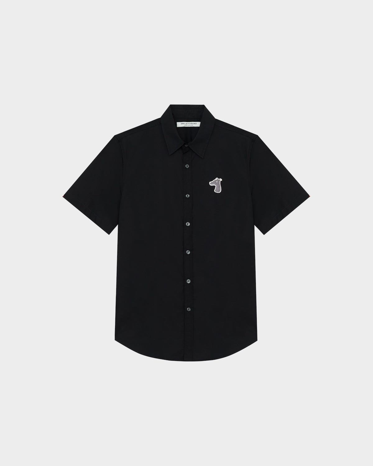 SHORT SLEEVE SHIRT WITH LOGO EMBROIDERED