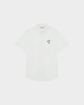 SHORT SLEEVE SHIRT WITH LOGO EMBROIDERED