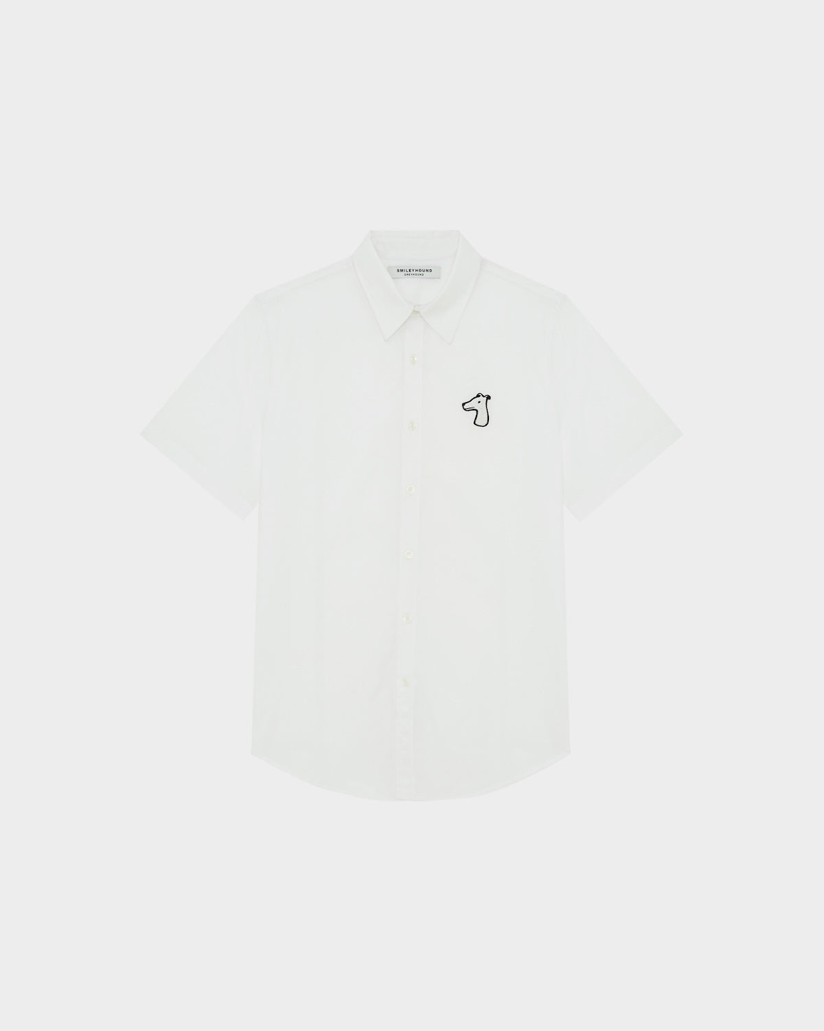 SHORT SLEEVE SHIRT WITH LOGO EMBROIDERED
