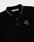 PIQUE POLO SHIRT WITH LOGO EMBROIDERED