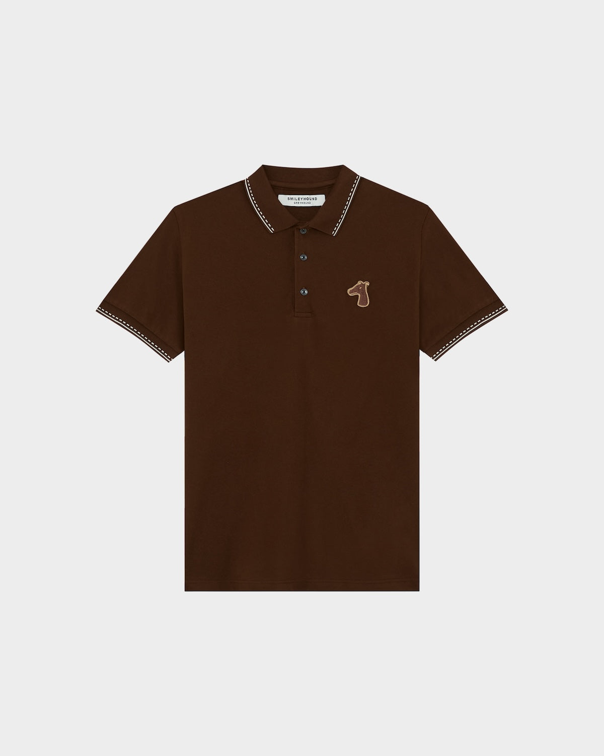 PIQUE POLO SHIRT WITH LOGO EMBROIDERED