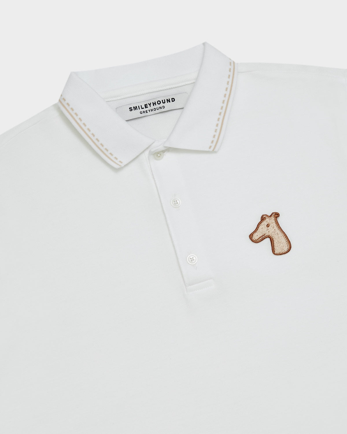 PIQUE POLO SHIRT WITH LOGO EMBROIDERED