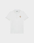 PIQUE POLO SHIRT WITH LOGO EMBROIDERED