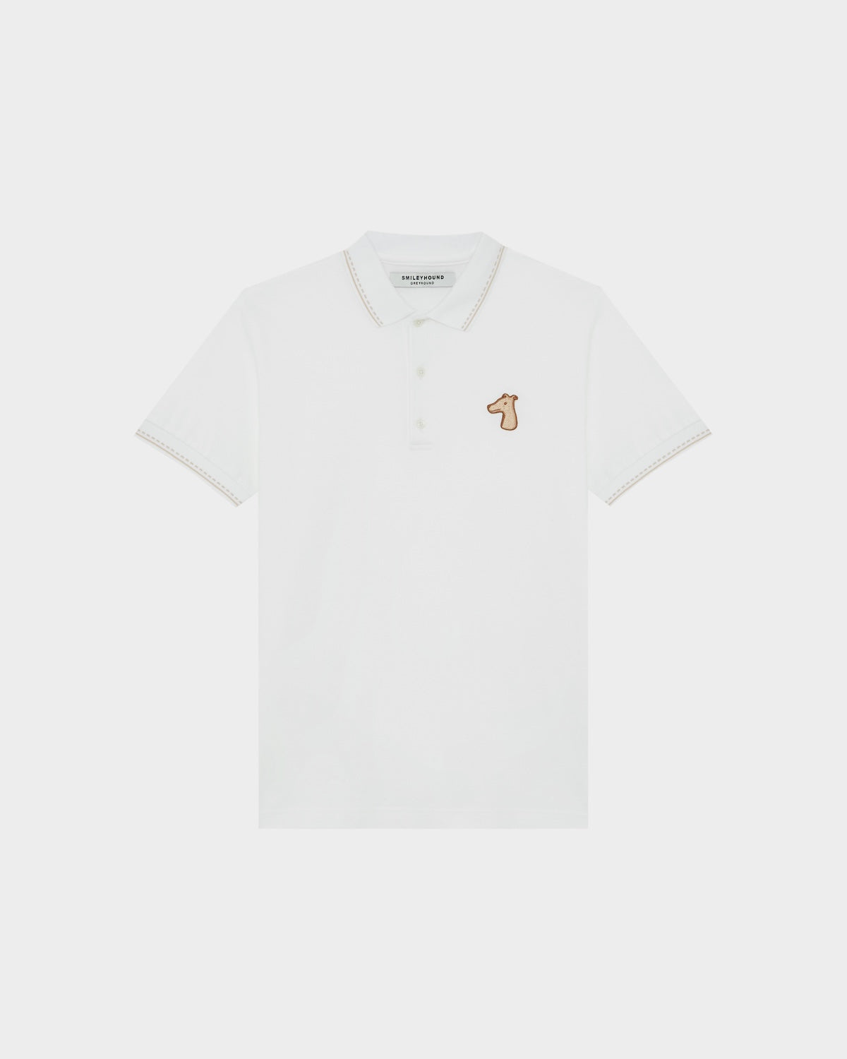 PIQUE POLO SHIRT WITH LOGO EMBROIDERED