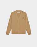 SMILEYHOUND KNITTED CARDIGAN WITH LOGO EMBROIDERED