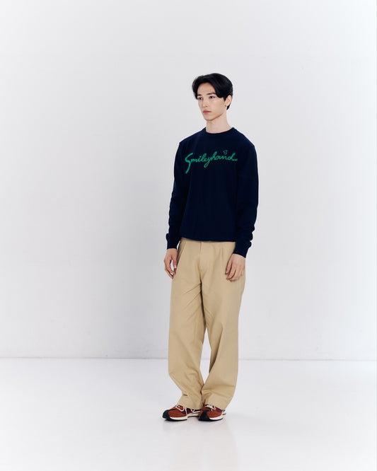 SMILEYHOUND SWEATER WITH BOLD LOGO