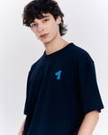 THING AROUND BOXY FIT T-SHIRT WITH GRAPHIC PRINT