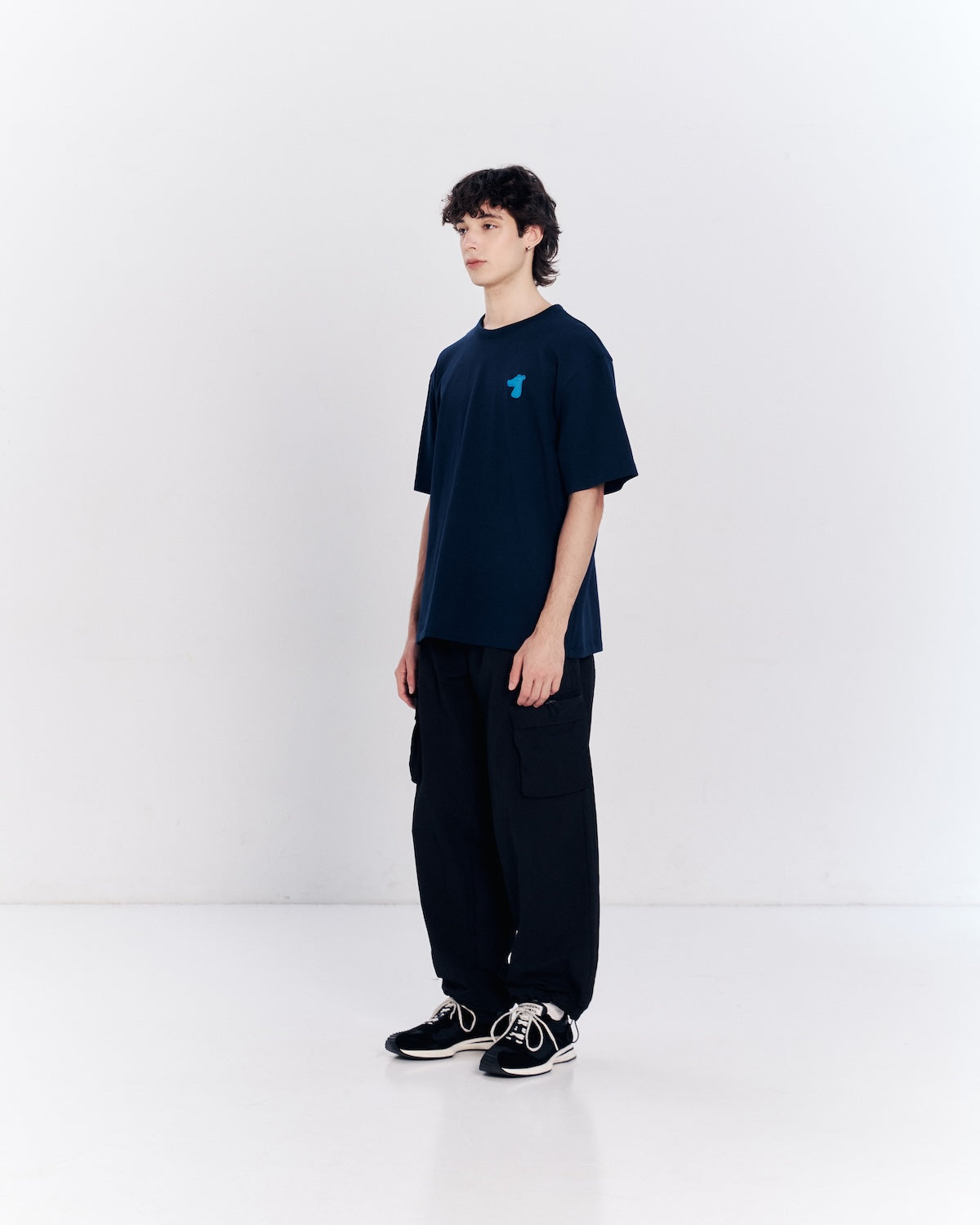 THING AROUND BOXY FIT T-SHIRT WITH GRAPHIC PRINT