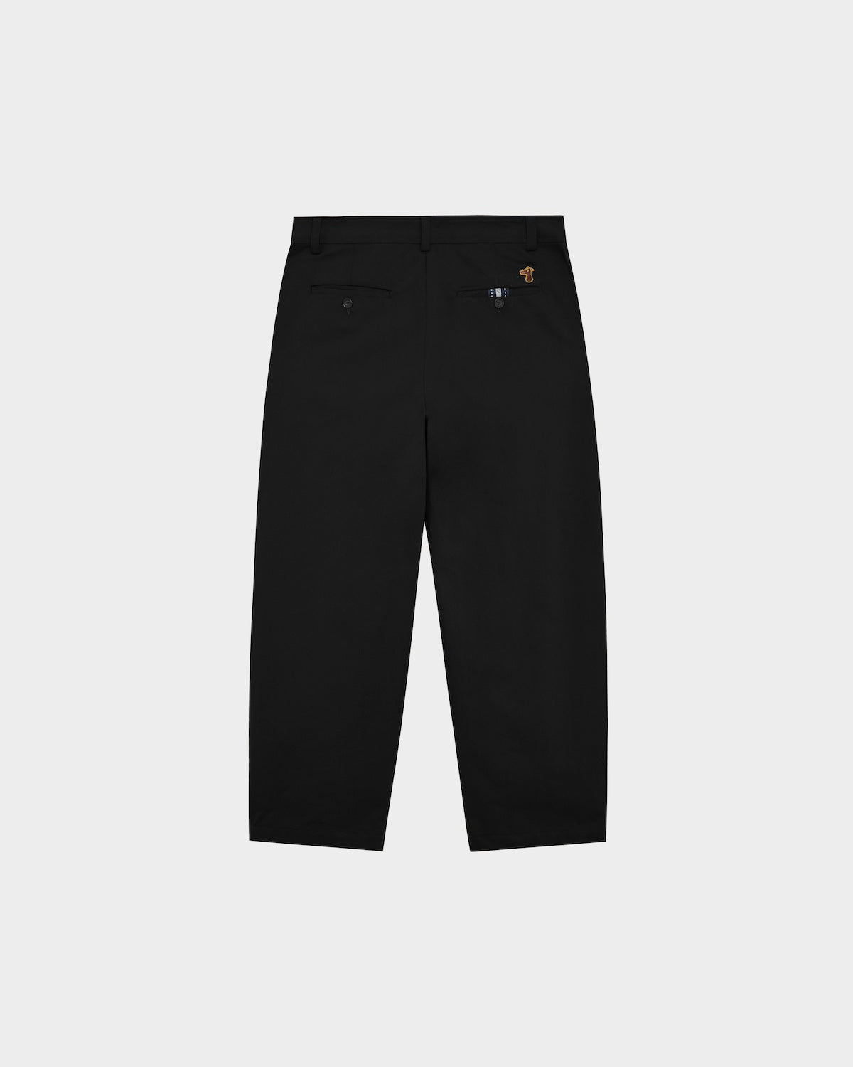 BALLOON FIT COTTON TWILL PANTS