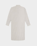 FLOWER PATCH STRIPED POPLIN SHIRT DRESS