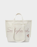 SMILEYHOUND CONTRAST STITCH TOTE