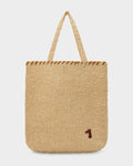SMILEYHOUND PAPER RAFFIA TOTE
