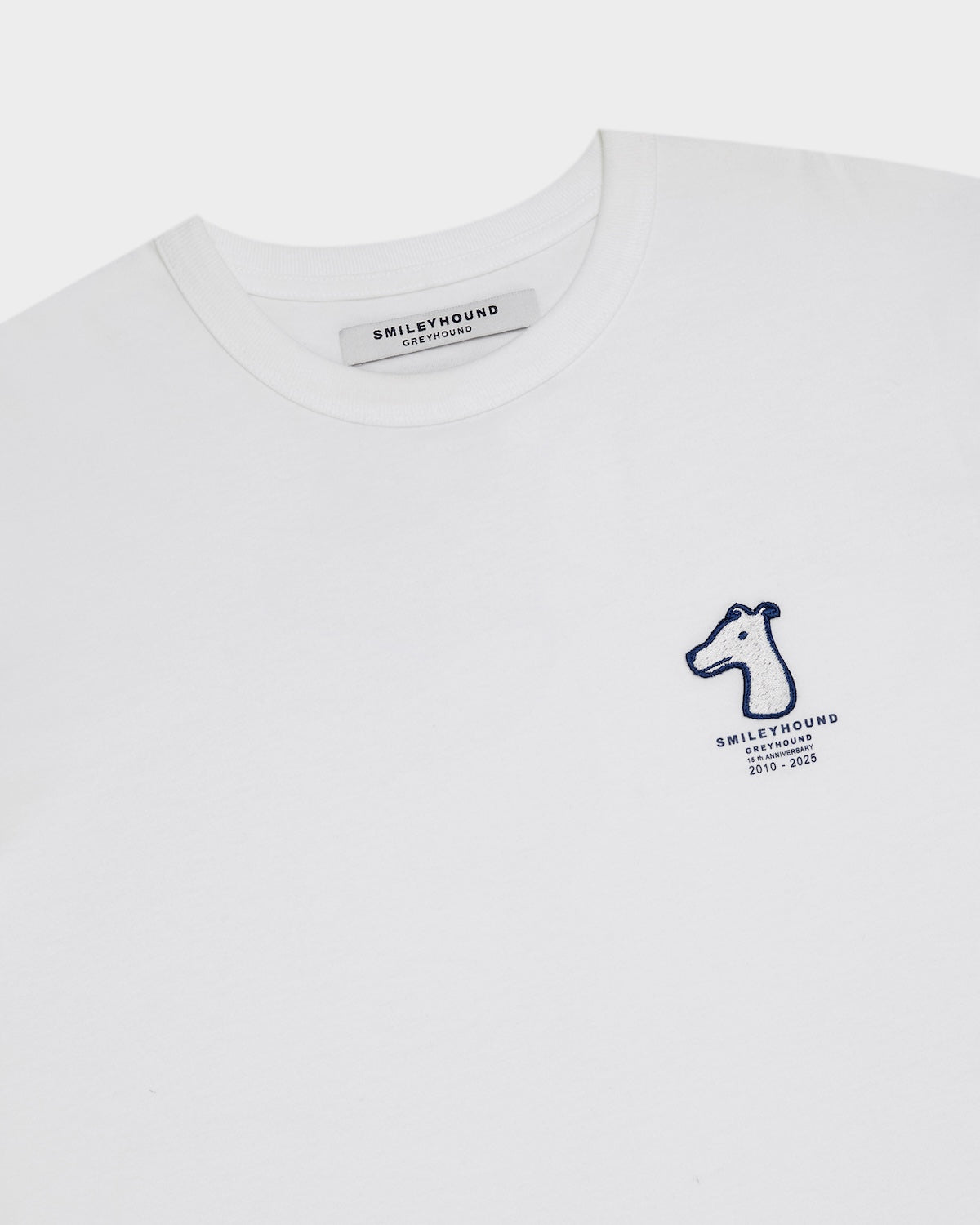 15TH ANNIVERSARY REGULAR T-SHIRT WITH MIXED LOGOS EMBROIDERED