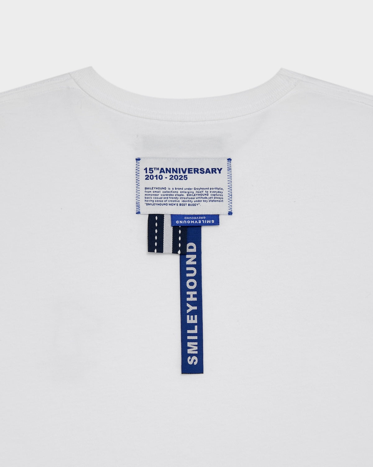 15TH ANNIVERSARY REGULAR T-SHIRT WITH MIXED LOGOS EMBROIDERED