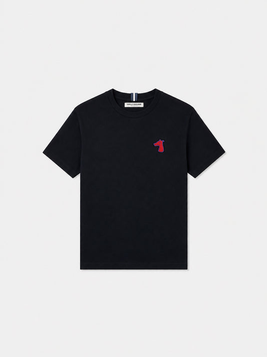 CLASSIC FIT T-SHIRT WITH LOGO EMBROIDERED