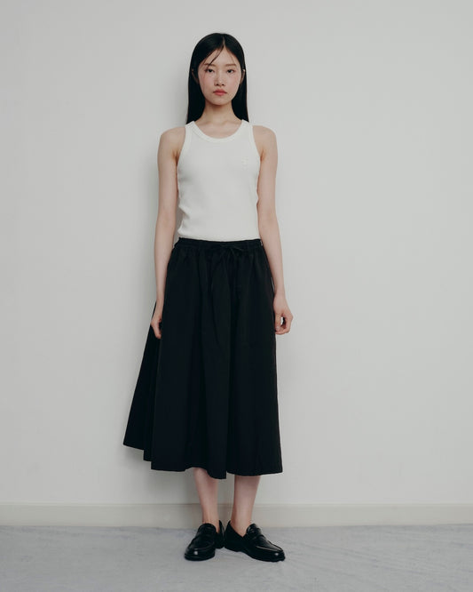 BESTIE NYLON BOW-TIE SKIRT