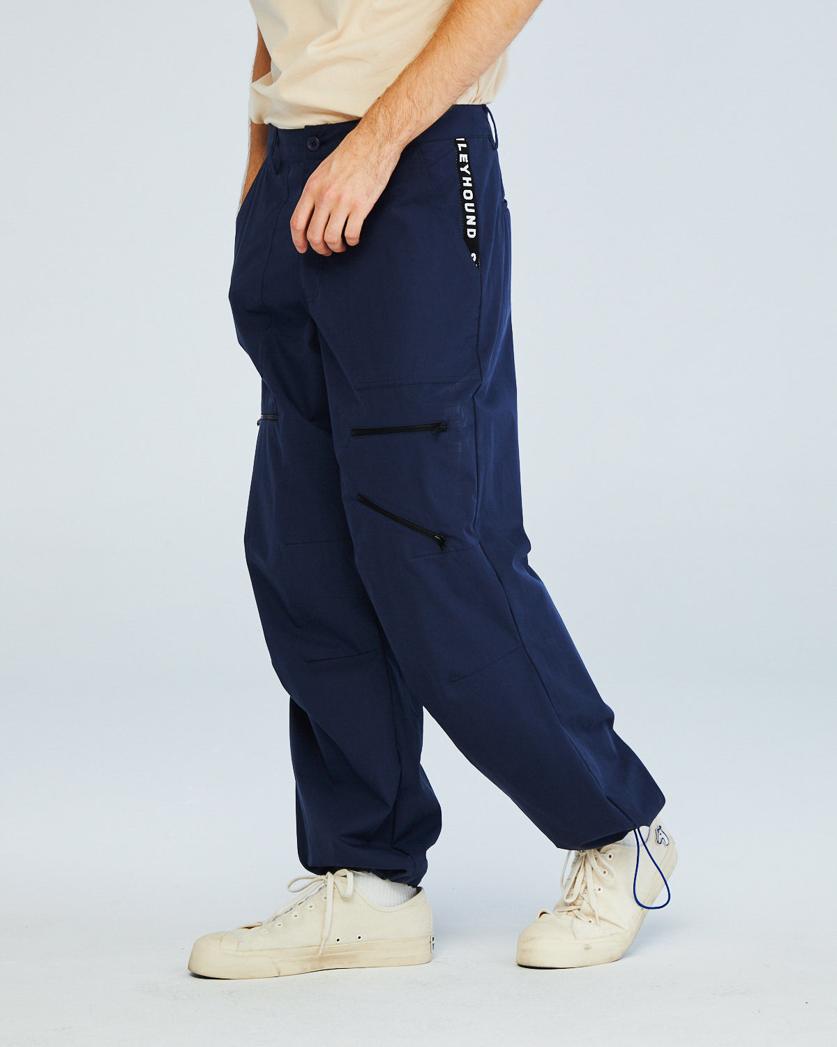 WIDE FIT PARACHUTE PANTS