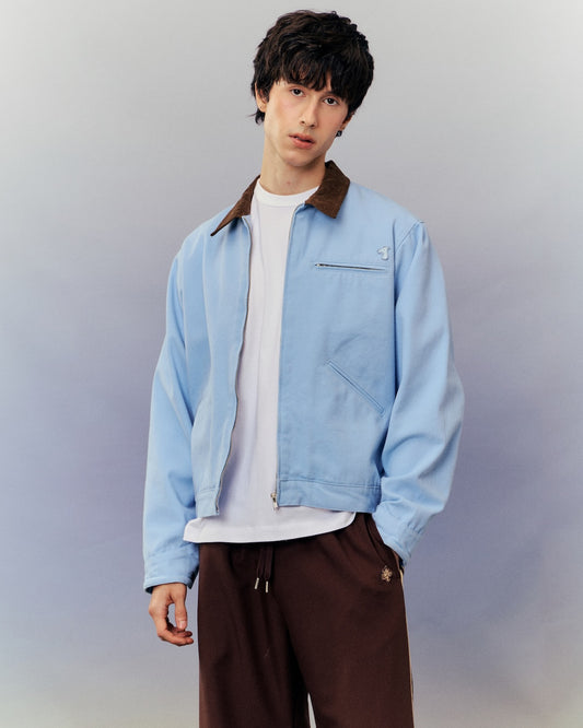 SMILEYHOUND CANVAS JACKET WITH APPLIQUÉ
