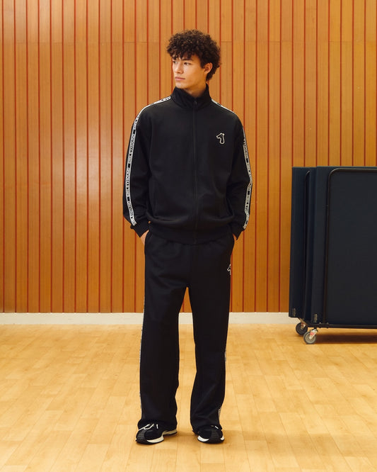 POLYESTER JERSEY TRACK PANTS