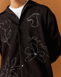 FLOWER FOLK EMBROIDERED SHIRT