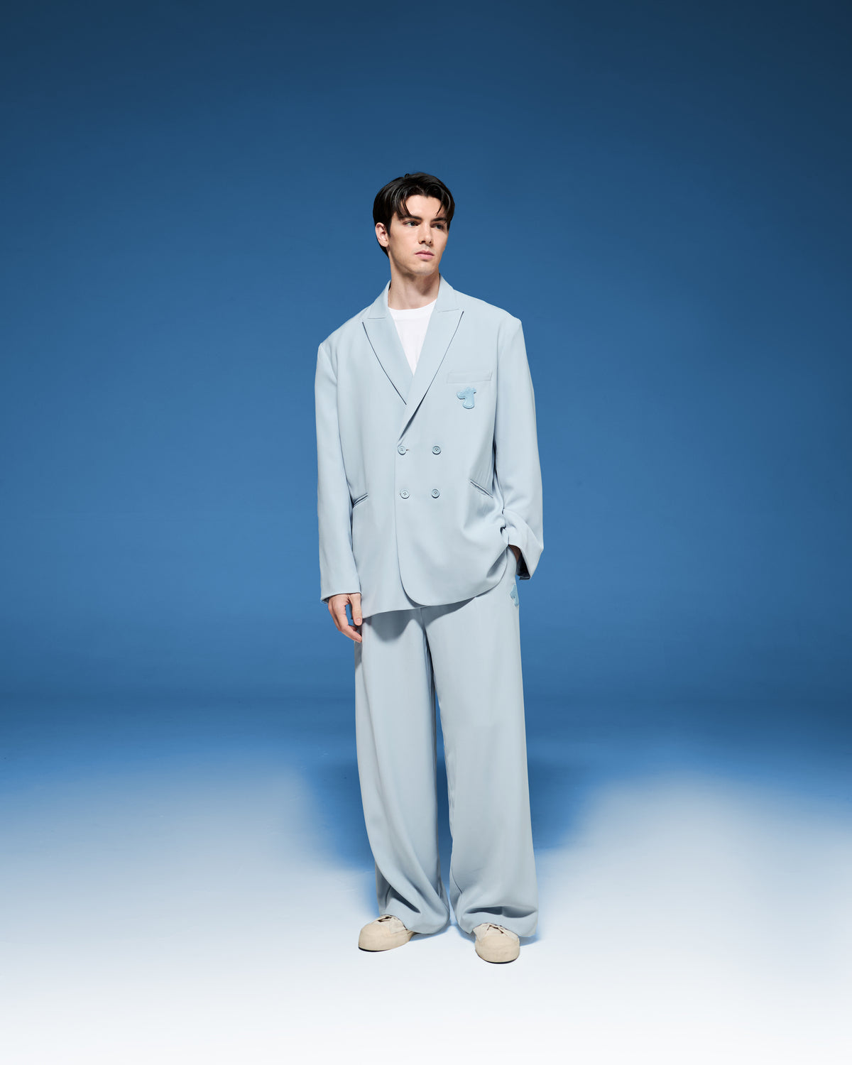 SMILEYHOUND PLEATED TROUSERS