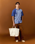 SMILEYHOUND CONTRAST STITCH TOTE