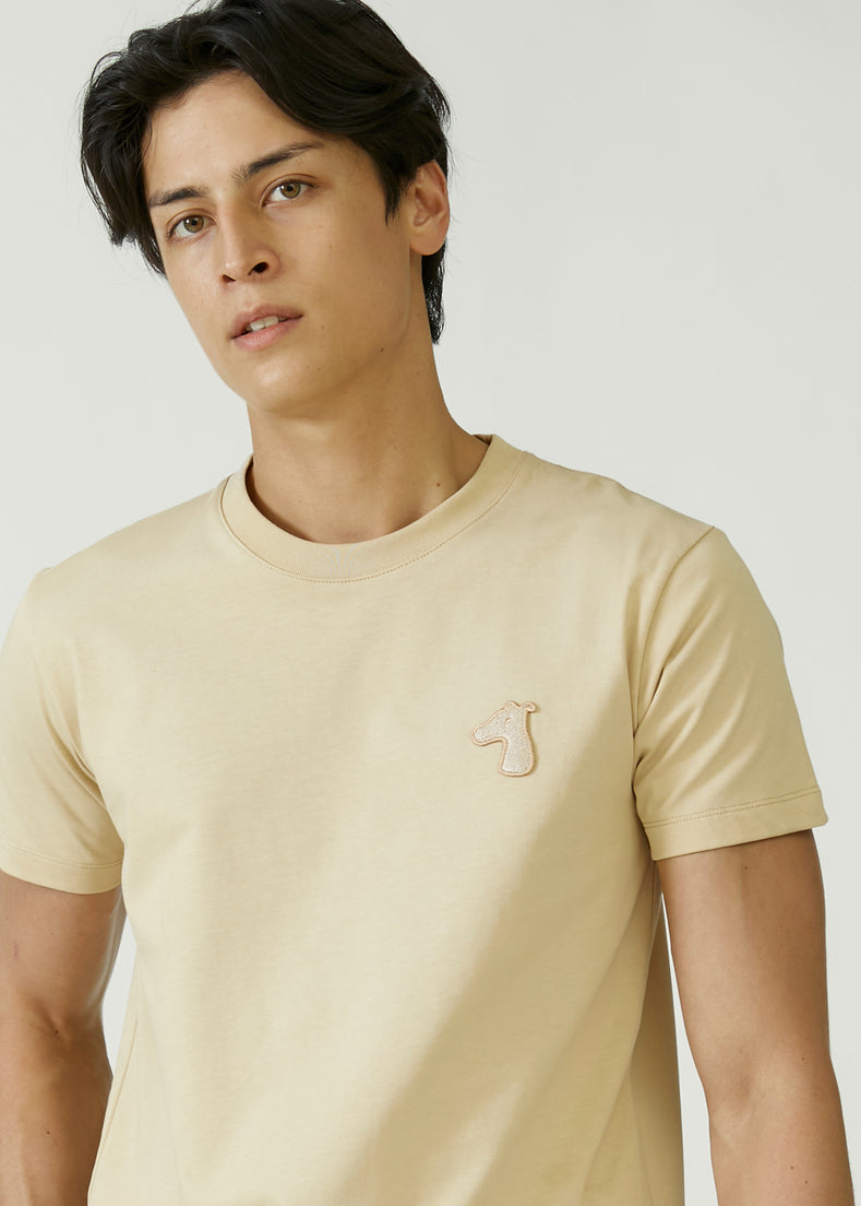 CLASSIC FIT T-SHIRT WITH TONE-ON-TONE LOGO
