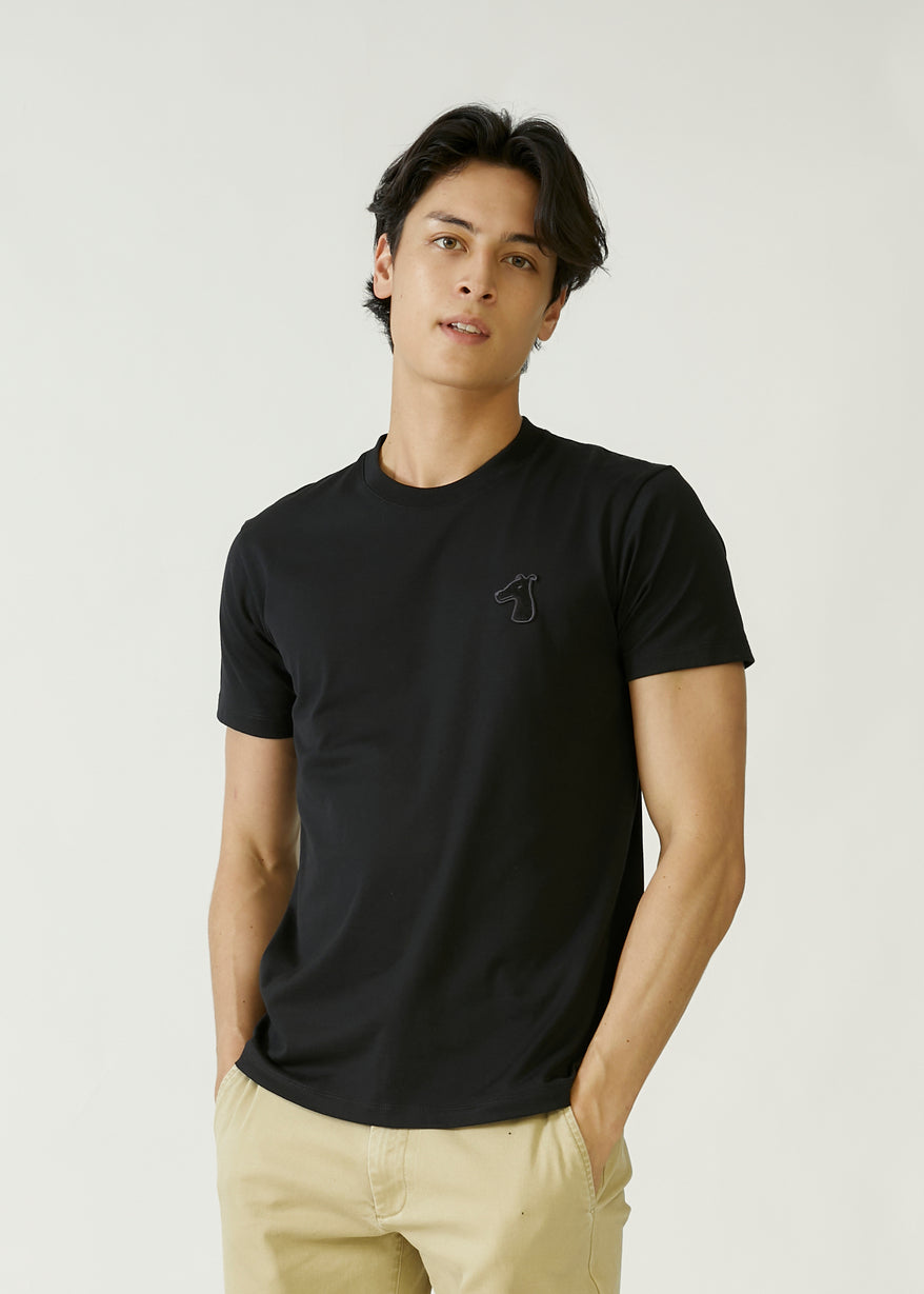 CLASSIC FIT T-SHIRT WITH TONE-ON-TONE LOGO