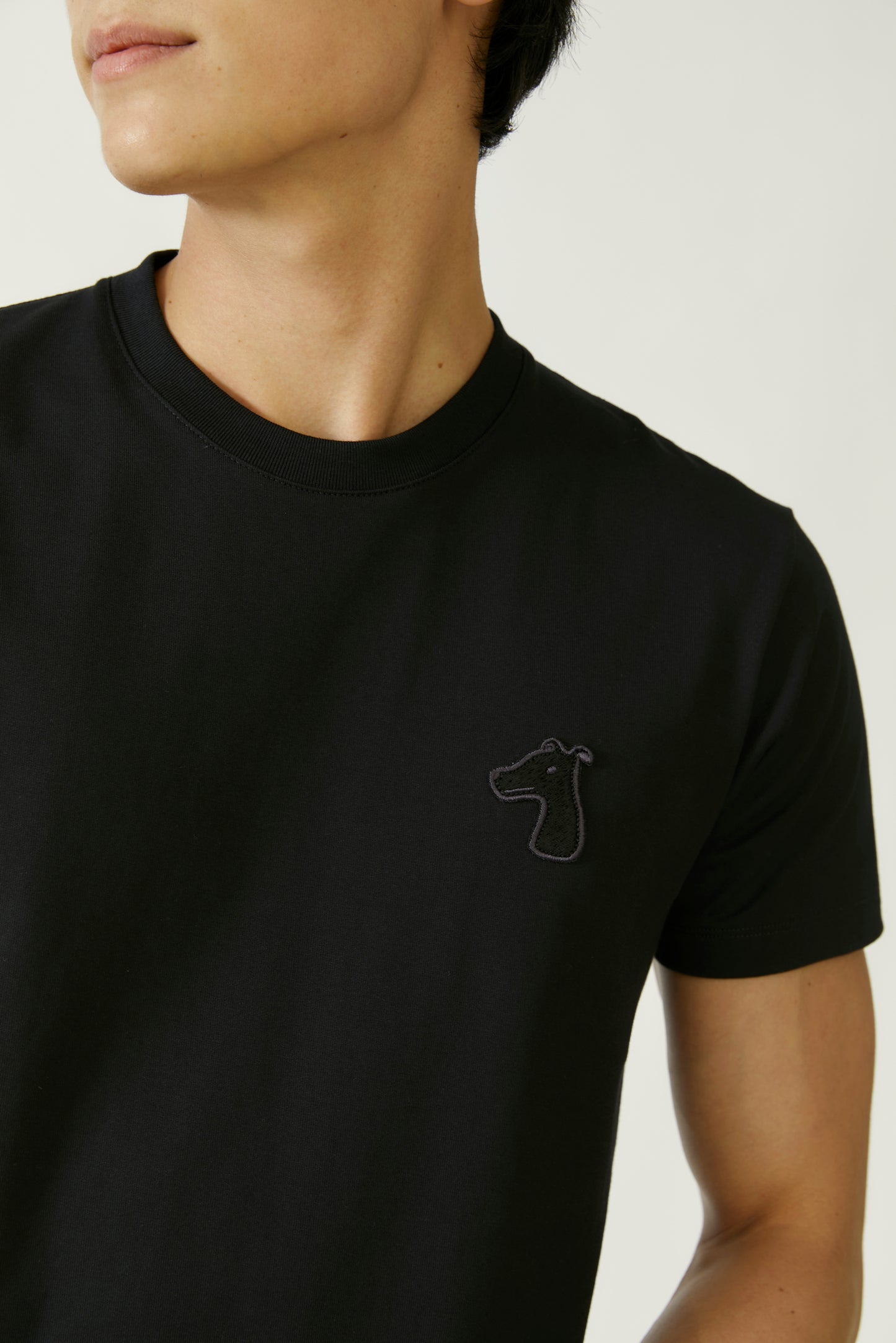 CLASSIC FIT T-SHIRT WITH TONE-ON-TONE LOGO