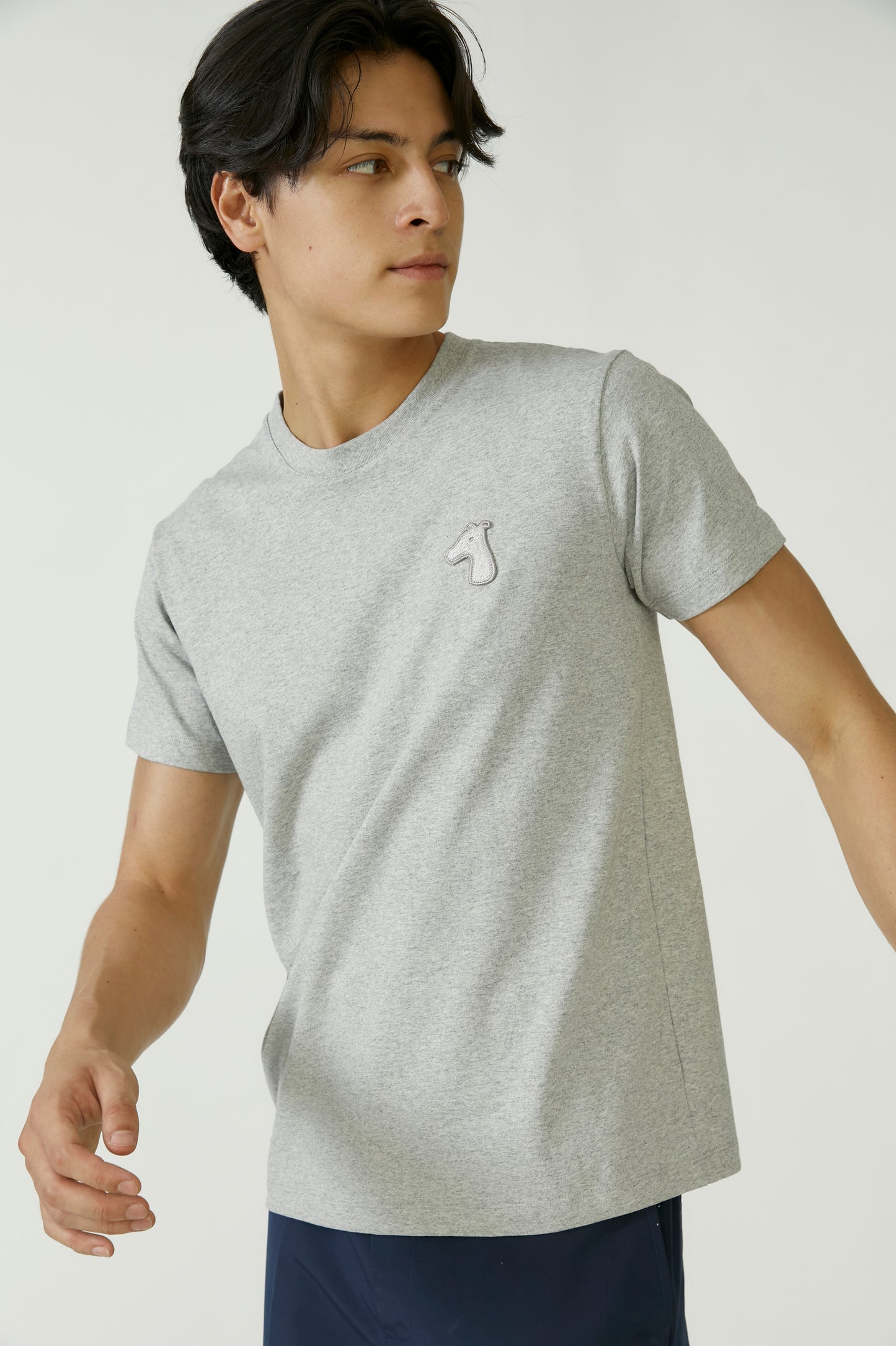 CLASSIC FIT T-SHIRT WITH TONE-ON-TONE LOGO