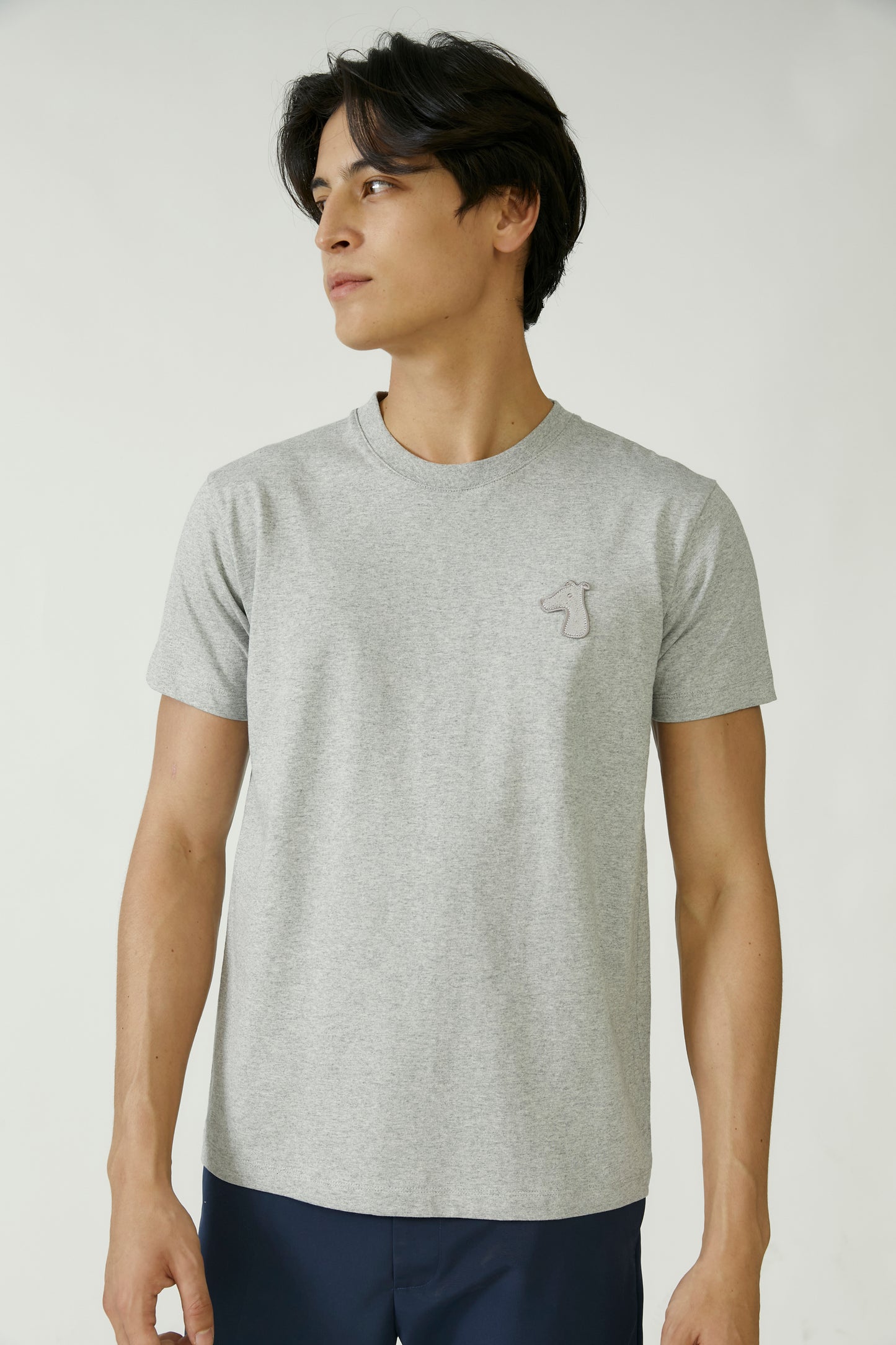 CLASSIC FIT T-SHIRT WITH TONE-ON-TONE LOGO