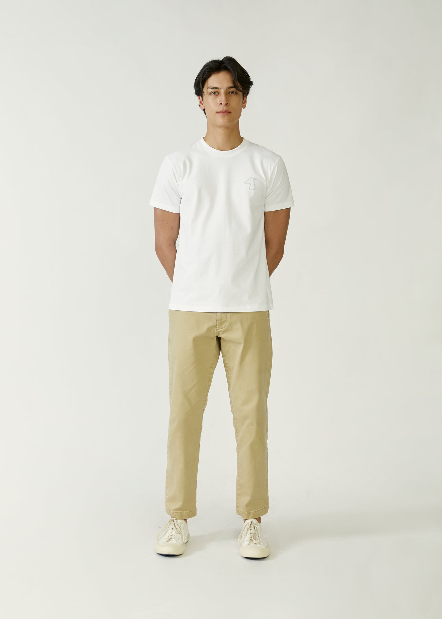 CLASSIC FIT T-SHIRT WITH TONE-ON-TONE LOGO