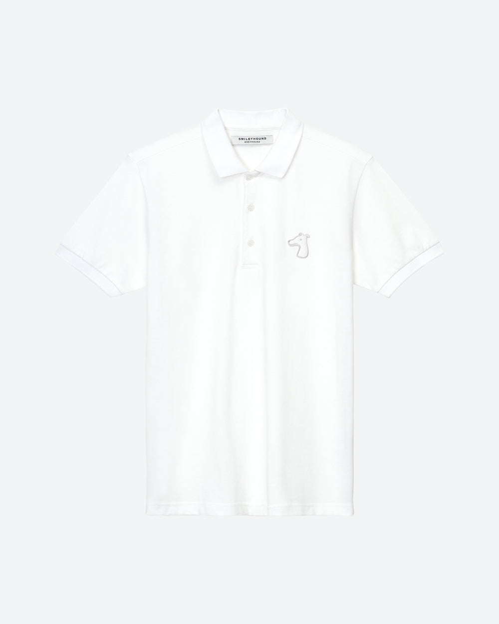 PIQUE POLO SHIRT WITH TONE-ON-TONE LOGO