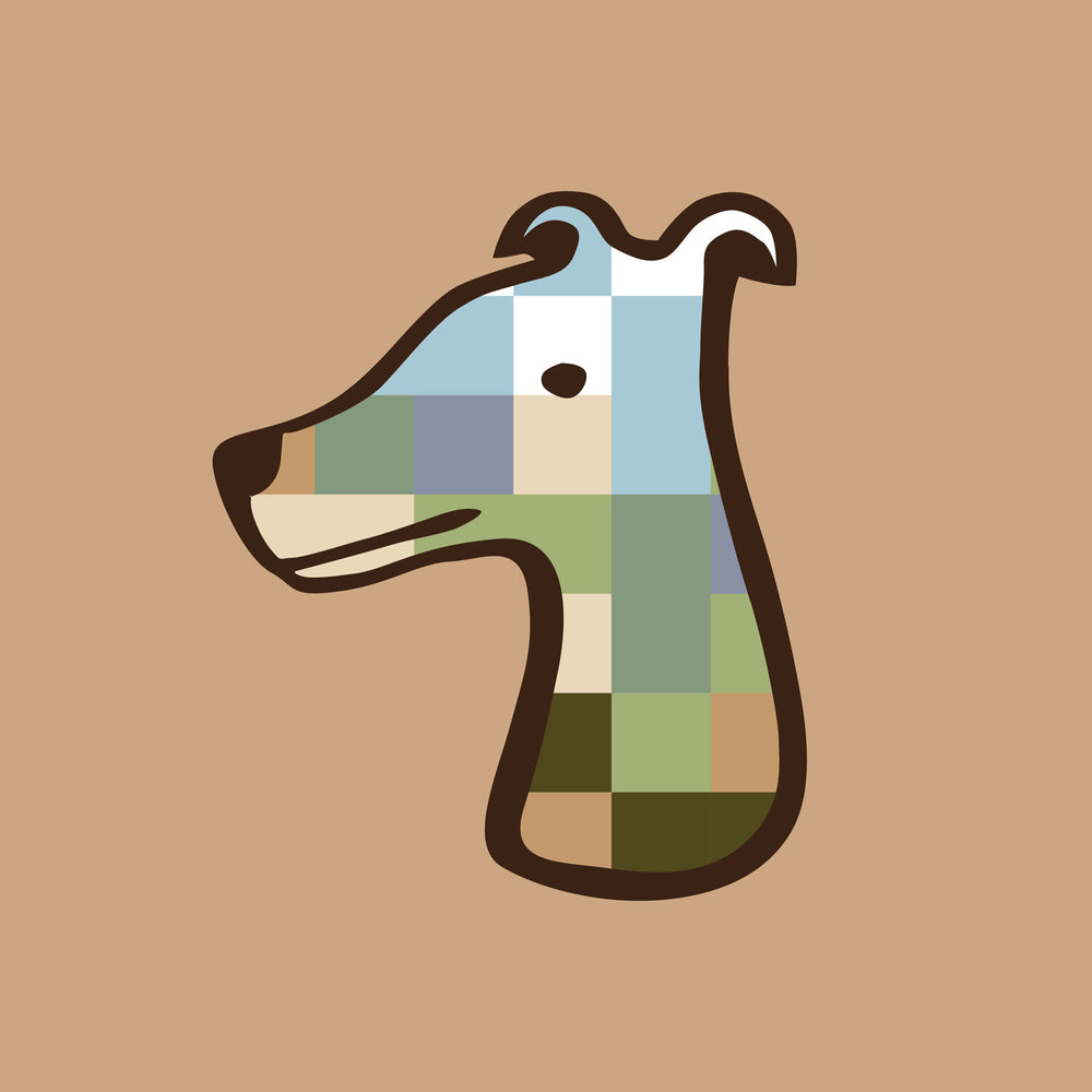 "SMILEYHOUND IN PIXEL" Dive into a pixelated journey with fresh style