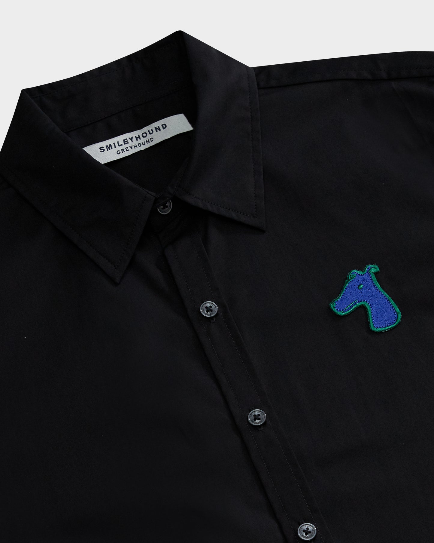 SHORT SLEEVE SHIRT WITH LOGO EMBROIDERED
