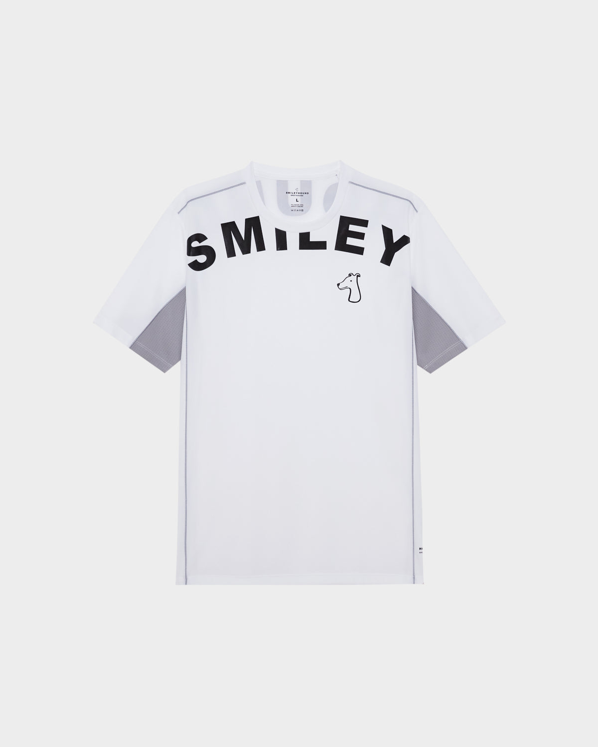 BREATHABLE JERSEY  T-SHIRT WITH TYPOGRAPHY PRINT