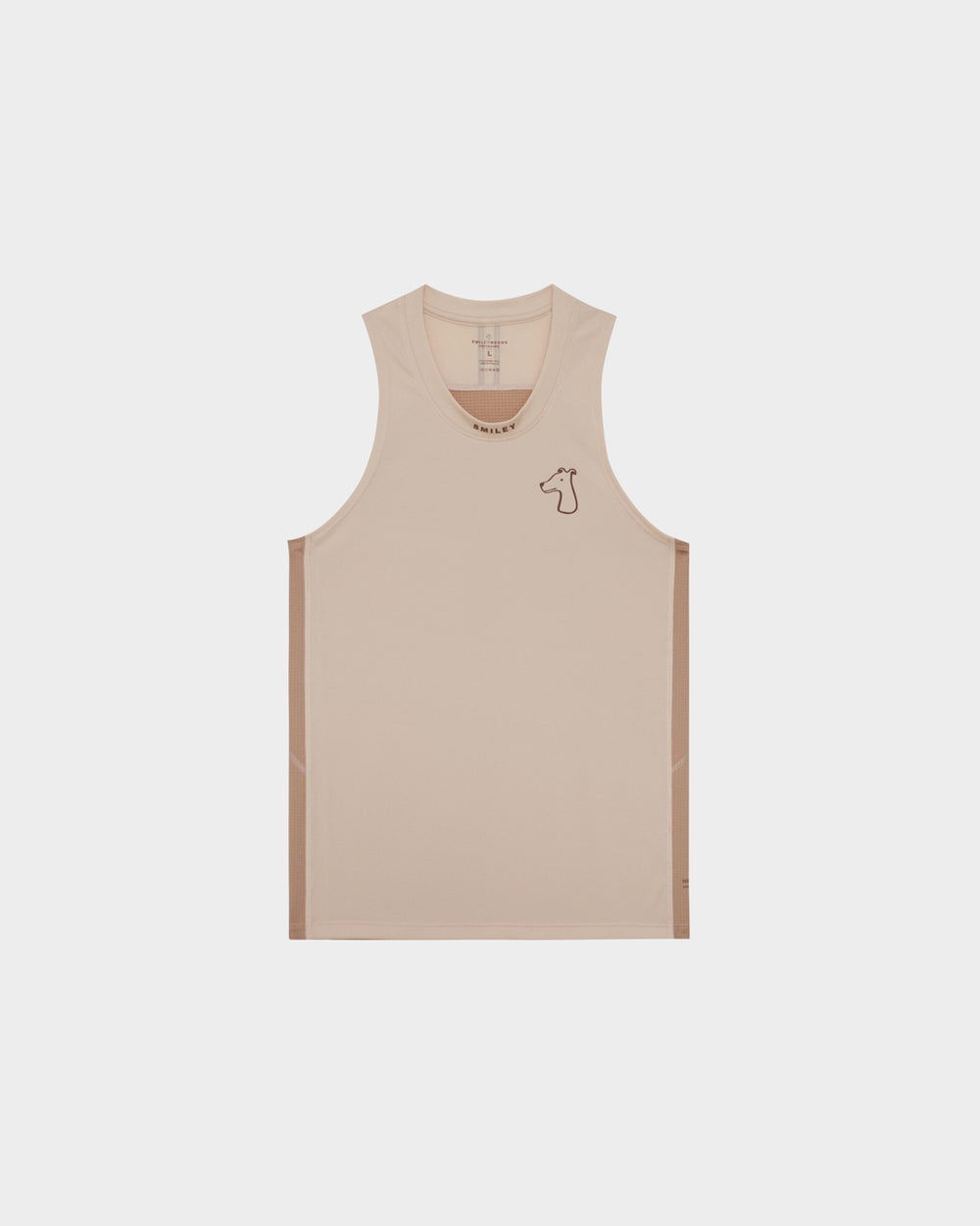 BREATHABLE JERSEY  TANK-TOP  WITH  SIGNATURE LOGO PRINT